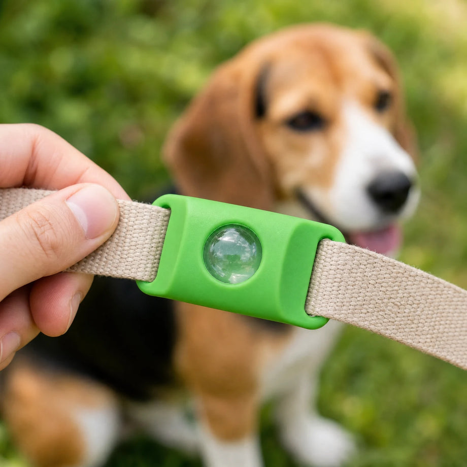 How does it actually attach to her collar?